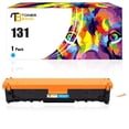 thumbnail image 1 of Toner Bank 1-Pack Compatible Toner Cartridge Replacement for CF211A LaserJet Pro 200 Color M251n M251nw MFP M276n M276nw Printer Ink Cyan, 1 of 7