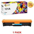 thumbnail image 1 of Toner Bank 1-Pack Compatible Toner Cartridge Replacement for HP CF211A LaserJet Pro 200 Color M251n M251nw MFP-M276n M276nw Printer Ink Cyan, 1 of 7