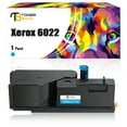 thumbnail image 1 of Toner Bank 1-Pack Compatible Toner Cartridge for Xerox 106R02756 Xerox Phaser 6020 6022 Xerox WorkCentre 6025 6027 Printer Ink (Cyan), 1 of 8