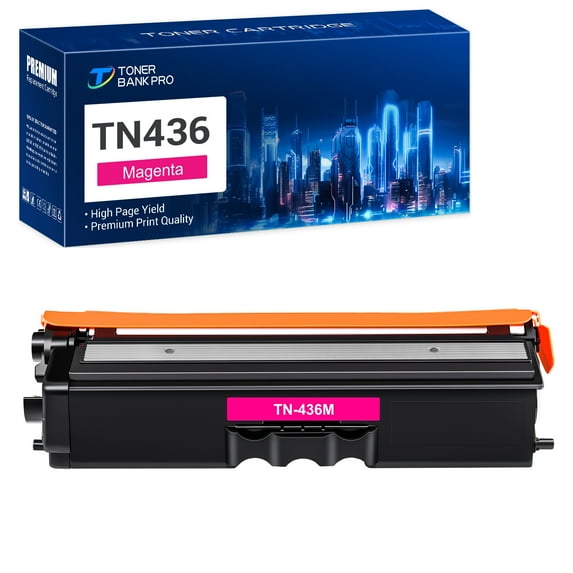 Toner Bank 1-Pack Compatible Toner for Brother TN-436M HL-L9310CDW MFC-L8900CDW (Black)