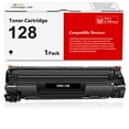 thumbnail image 1 of 128 Black Toner Cartridges Compatible for Canon 128 CRG128 CRG 128 FaxPhone L100 ImageCLASS D530 D550 MF4450 MF4550 MF4570dw MF4770n FaxPhone L190 L100 Printer Ink Black 1-Pack, 1 of 8