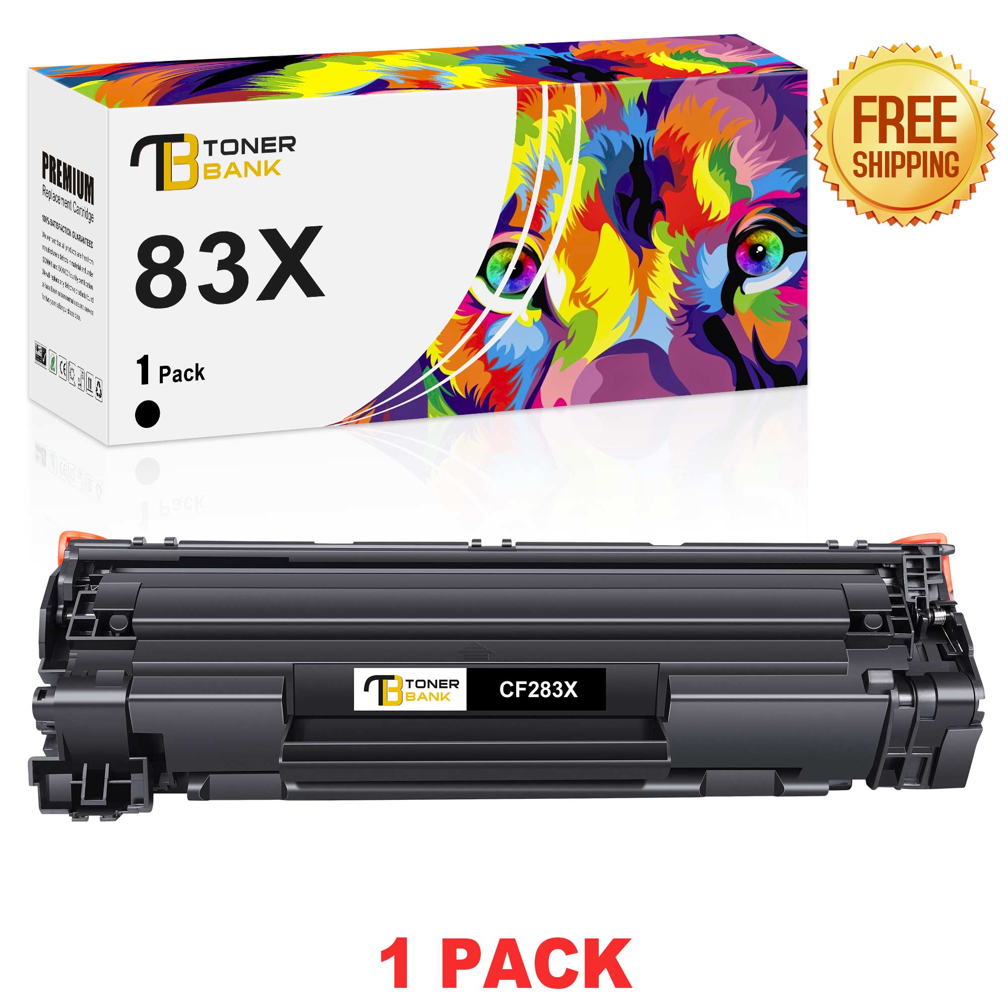 Toner Compatibile CF283X Nero Per HP LaserJet Pro M125nw, M127fw, M127nw, M225dw – 2500 Pagine