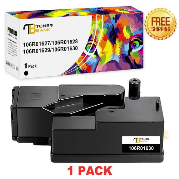 Toner Bank 1-Pack Compatible Toner for Xerox 106R01630 Phaser 6000 6010 6010N WorkCentre 6015V 6015N Black
