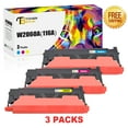 thumbnail image 1 of Toner Bank 3-Pack Compatible 116A Toner for HP W2061A W2062A W2063A 116A with Color Laser MFP 178NW 179FNW 150A 150NW Printer Cyan, Magenta, Yellow, 1 of 8