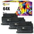 thumbnail image 1 of Toner Bank 3-Pack Compatible Toner for HP CC364X 64X LaserJet Pro 500 MFP M521dn use for P4014dn P4015DN P4015N P4015TN P4015dn P4015X P4515 P4515N Printer Ink (Black), 1 of 3