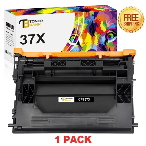 Compatible for HP 37X CF237X Black Toner Cartridge 37A CF237A LaserJet Enterprise M608dn M608x M609dn M608dh M609dh MFP M632fht M631z M633fh M631dn Print Ink * 1