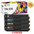 thumbnail image 1 of Toner Bank 4-Pack Compatible Toner Cartridge for Brother TN-336 TN-336BK HL-L8250CDN L8350CDW L8350CDWT MFC-L8600CDW L8850CDW Printer Replacement Toner Ink (Black, Cyan, Magenta, Yellow), 1 of 8