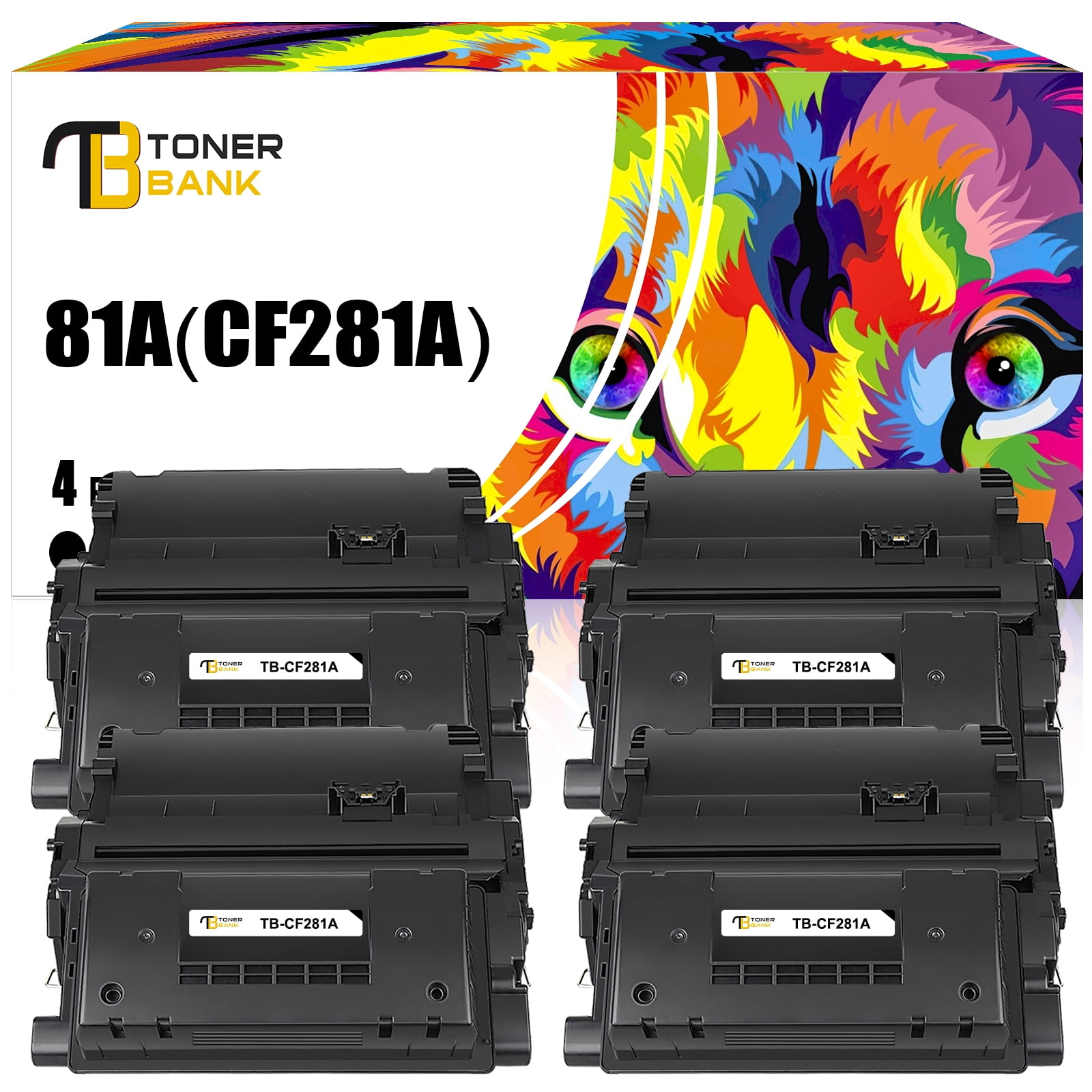 10 Cartouches Toner Laser HP 81X (CF281X) Vierges Authentiques Pour Recharge