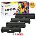 thumbnail image 1 of Toner Bank Compatible Toner Cartridge Replacement for Dell 331-7335 High Yield (Black, 4-Pack), 1 of 7