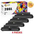 thumbnail image 1 of Toner Bank 4-Pack Compatible Toner for Samsung MLT-D206L 206L SCX-5935FN 5935NX (Black), 1 of 8
