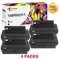 thumbnail image 1 of Toner Bank 4-Pack Compatible Toner for Xerox 106R02311 WorkCentre 3315DN 3325DN Printer Toner Ink Replacement Office Supplies Black, 1 of 7