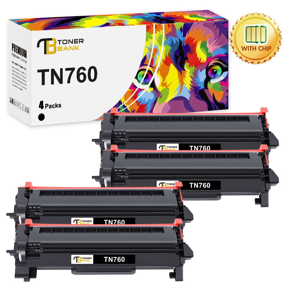GALADA Compatible Toner Cartridge Replacement for Brother TN-730 TN730  TN-760 TN760 for MFC-L2710DW MFC-L2730DW MFC-L2750DW DCP-L2550DW HL-L2350DW