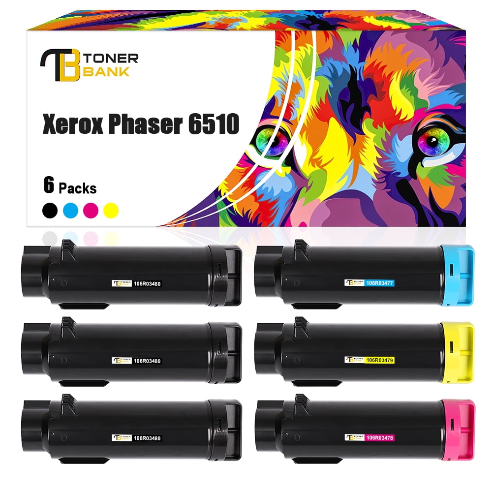 Lotto Cartucce Toner Compatibili Per Xerox 6510H Workcentre 6515/6515DN E Phaser 6510DN