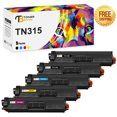 thumbnail image 1 of Toner Bank Compatible Toner Cartridge Replacement for Brother TN 315 TN-315BK TN-315C TN-315M TN-315Y High Yield (2 * Black, Cyan, Magenta, Yellow, 5-Pack), 1 of 7