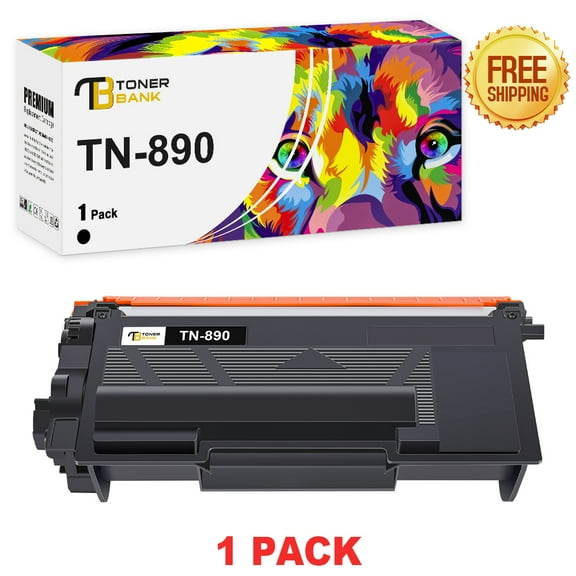 Toner Bank Compatible Toner Cartridge Replacement for Brother TN890 HL-L6400DW L6400DWT L6250DW, MFC-L6900DW L6750D Printer Ink High Yield (Black, 1-Pack)