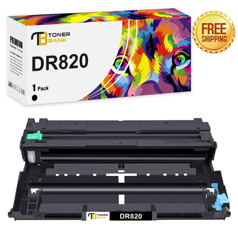 Derved større deres Toner Bank Compatible DR820 Drum Unit Replacement for Brother DR820 DR-820  DR 820 Work for Brother HL-L6200DW MFC-L5850DW HLL6200DW MFC-L5900DW  MFC-L5700DW HL-L5200DW MFC-L6800DW Printer-1 Pack - Walmart.com