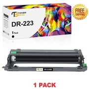 وحدة طبلة بنك الحبر DR223 متوافقة مع Brother DR-223CL HL-L3270CDW L3210CW L3230CDW L3230CDN HL-L3290CDW MFC-L3710CW MFC-L3750CDW MFC-L3770CDW أسود، عبوة واحدة