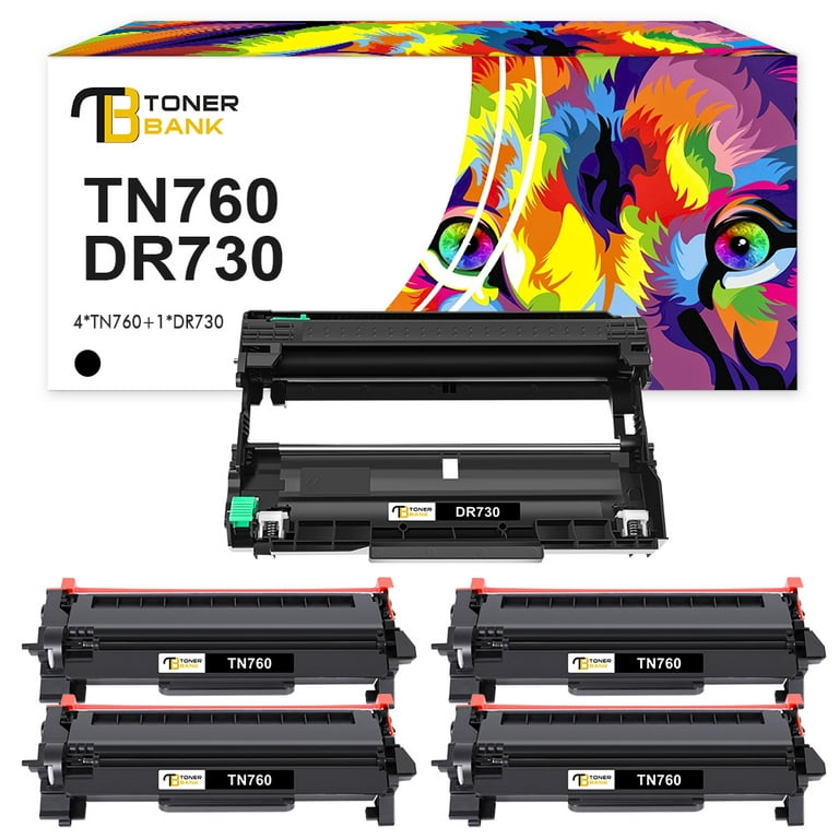 TN-760 Toner DR-730 Compatible With Brother MFC-L2710DW MFC