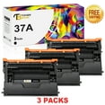 thumbnail image 1 of Toner Bank Compatible Toner Cartridge Replacement for HP 37A CF237A High Yield (Black, 3-Pack), 1 of 9