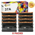 thumbnail image 1 of Toner Bank Compatible Toner Cartridge Replacement for HP 37A CF237A High Yield (Black, 8-Pack), 1 of 9