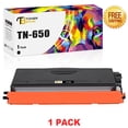 thumbnail image 1 of Toner Bank Compatible Toner for Brother TN-650 TN650 HL-5440D 5450DN 5450DNT 6180DW 6180DWT 5470DW 5470DWT Printer Ink (Black, 1-Pack), 1 of 7