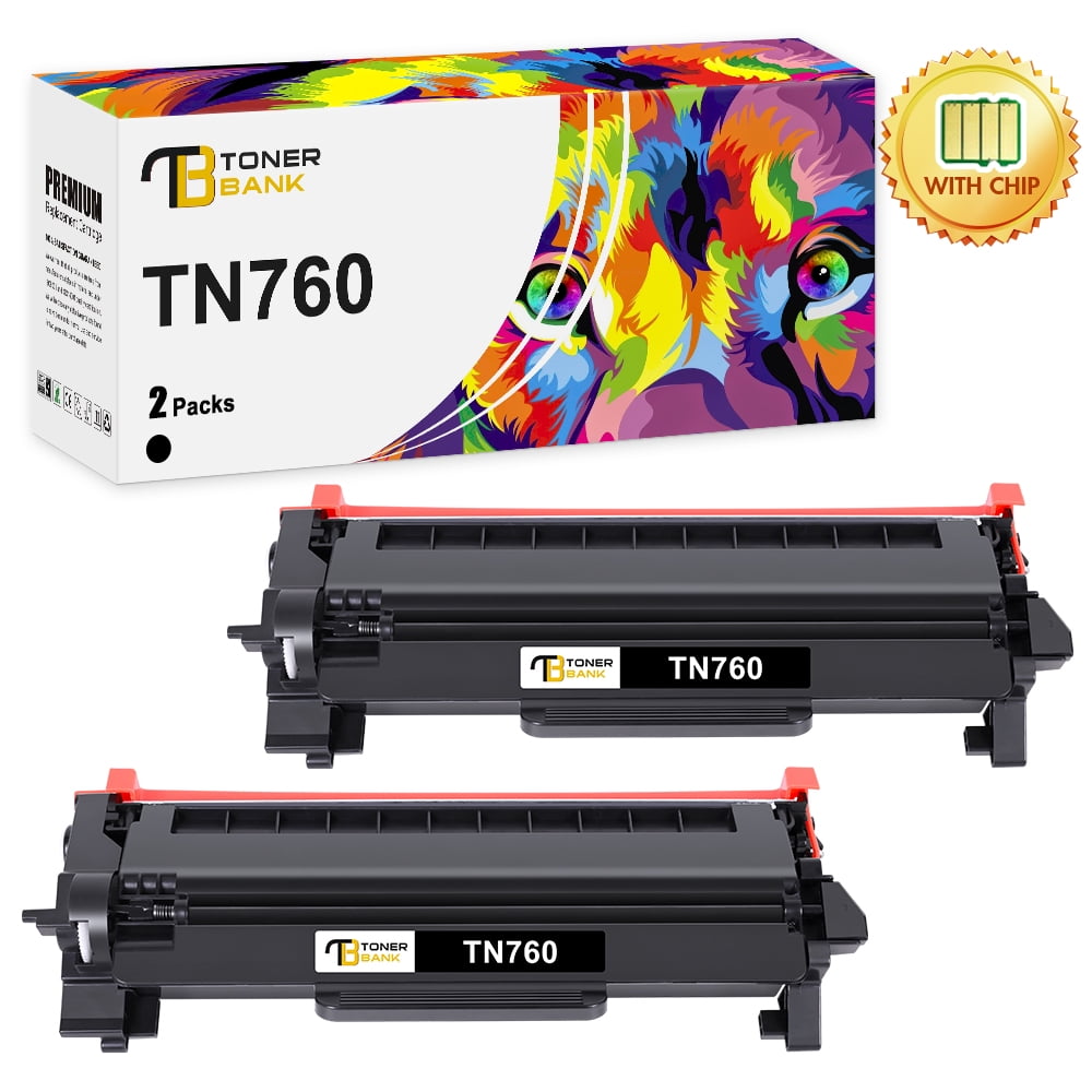 myCartridge Remanufactured Toner Cartridge Replacement for Brother TN760  TN-760 TN730 TN-730 for MFC-L2710DW MFC-L2750DW HL-L2370DW HL-L2395DW