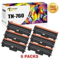 thumbnail image 1 of Toner Bank TN760 Toner Cartridge Compatible for Brother TN-760 TN 760 TN-730 TN730 High Yield (Black, 6-Pack), 1 of 8