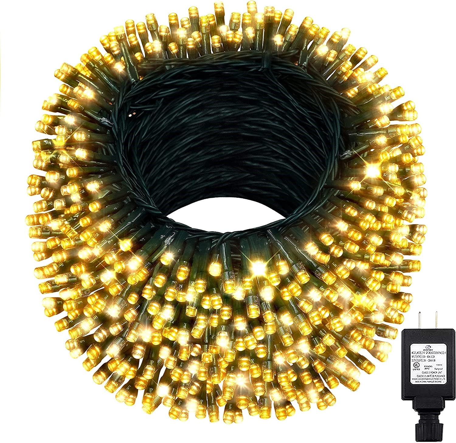 Toner Depot Indoor/Outdoor Plug in Waterproof LED String Lights