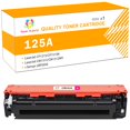 thumbnail image 1 of Toner H-Party 1-Pack Compatible HP 125A Toner Cartridge for HP CB543A Pro CP1525N CP1525NW CM1415FN CM1415FNW MFP M251n M251nw MFP M276n M276nw CP1515N Magenta Printer Ink, 1 of 10