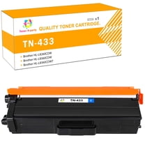 Toner H-Party 1 Pack brother tn 433 cyan toner 4000 Pages Compatible Toner Cartridge with Chip for Brother HL-L8260CDW L8360CDW L8360CDWT, MFC-L8610CDW L8900CDW Printer