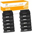 thumbnail image 1 of Colorich 10-Pack Compatible Toner Cartridge for HP 64X toner CC364X LaserJet P4015n P4015x P4515n P4515x Printer ink (Black), 1 of 10