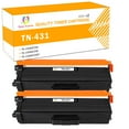thumbnail image 1 of Toner H-Party 2-Pack Compatible Toner Cartridge Replacement for TN-431BK for Use with HL-L8260CDW L8360CDW L8360CDWT, MFC-L8610CDW L8900CD Printer Ink Black, 1 of 7