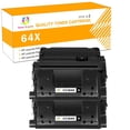 thumbnail image 1 of Colorich Compatible for HP 64X CC364X Toner Cartridge 2-Pack LaserJet P4015n P4015x P4515n P4515x Printer Ink (Black), 1 of 10