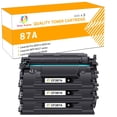 thumbnail image 1 of Colorich 3-Pack 87A 87X Toner Cartridge for CF287A CF287X LaserJet Enterprise M506 M506dn M506n M506x Pro M501n M501dn MFP-M527dn M527f M527f Printer Ink Black, 1 of 10