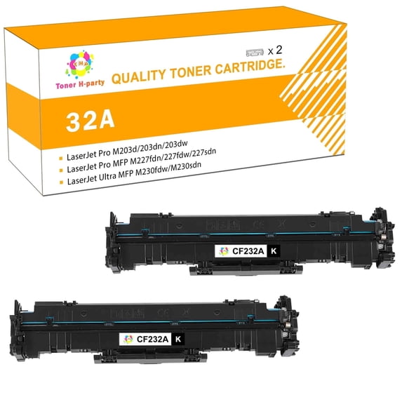 Colorich Compatible for HP 32A CF232A Drum Unit Used for LaserJet Pro M203d 203dn 203dw, Pro MFP M227fdn 227fdw 227sdn, Ultra M206dn, Ultra MFP M230fdw M230sdn (Black,2-Pack)