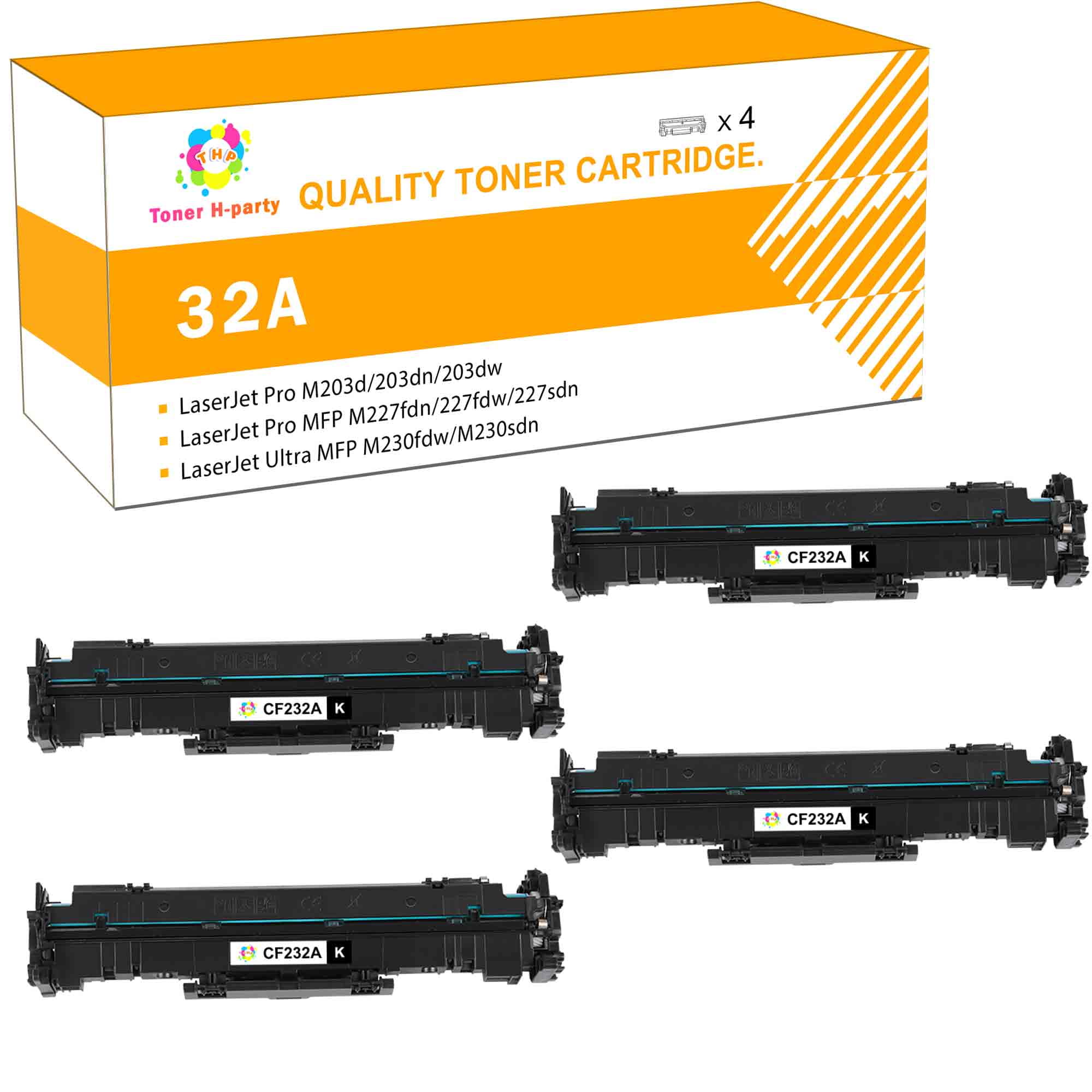 Toner HParty 32A Drum Unit Compatible for HP 32A CF232A Used for HP
