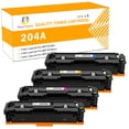 thumbnail image 1 of Toner H-Party 4-Pack Compatible Toner Cartridge for HP CF510A CF511A CF512A CF513A Color LaserJet Pro M154a M154nw, Pro MFP M180n M180nw M181fw Laser Printer Ink Black, Cyan, Magenta, Yellow, 1 of 10