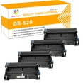 thumbnail image 1 of Toner H-Party 4-Pack Compatible Drum Unit for Brother DR-520 DR-620 Used for HL-5240 5250DN 5250DNT 5280DW 5340D MFC-8460N 8660DN 8670DN DCP-8080DN 8060 8065DN 8085DN Black, 1 of 10