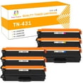 thumbnail image 1 of Toner H-Party 6-Pack Compatible Toner Cartridge Replacement for Brother TN-431 HL-L8260CDW L8360CDW L8360CDWT, MFC-L8610CDW L8900CD Printer Ink 3x Black, Cyan, Magenta, Yellow, 1 of 6