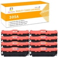 thumbnail image 1 of Toner H-Party 8-Pack Compatible Toner Cartridge for HP 305A CE410A Work with Pro 400 Color M451 MFP M475 CP2025 CM2320 Printer Ink (2*Black,2*Cyan,2*Magenta,2*Yellow), 1 of 10