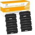 thumbnail image 1 of Toner H-Party 8-Pack Compatible Toner Cartridge Replacement for HP CF214X LaserJet Enterprise MFP M725dn M725f M725z M725z,LaserJet Enterprise 700 M712n M712dn M712xh Printer Black, 1 of 7