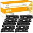 thumbnail image 1 of Toner H-Party 85A CE285A | Compatible 85A Toner Cartridge for HP 85A CE285A CE285D Laserjet Pro P1102w M1212nf MFP P1102 M1217nfw 1102w P1005 M1132 M1210 M1212 Printer Ink (Black, 10-Pack | CE285AT1), 1 of 10