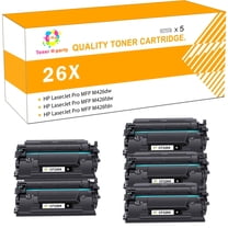 Toner H-Party 9000 Pages High Yield CF226X 26x toner Compatible Toner Cartridge for HP LaserJet Pro MFP M426dw M426fdn M402n M402d Printer (Black,5 Pack,Jumbo)