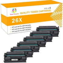 Toner H-Party 9000 Pages High Yield CF226X 26x toner Compatible Toner Cartridge for HP LaserJet Pro MFP M426dw M426fdn M402n M402d Printer (Black,6 Pack,Jumbo)