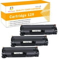 thumbnail image 1 of Toner H-Party Canon 128 Compatible Toner Cartridge for Canon Cartridge 128 126 imageCLASS MF4550 MF4570DN MF4770N D530 D550 FAXFHONE L100 L190 Printer (3*Black), 1 of 10