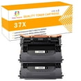 thumbnail image 1 of Toner H-Party Compatible 37X 37A Toner Cartridge for HP CF237X CF237A for Use with LaserJet Enterprise M608dn M608n M608x M609dn M609x, MFP M632h M631z M633fh M631dn (Black,2-Pack), 1 of 10