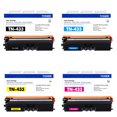 thumbnail image 1 of Toner H-Party Compatible Toner Cartridge for Brother TN433 TN-433 TN433C TN433BK TN433M TN433Y HL-L8260CDW HL-L8360CDW HL-L8360CDWT MFC-L8610CDW MFC-L8900CDW Printer（Black Cyan Magenta Yellow，4-Pack）, 1 of 1