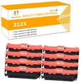 thumbnail image 1 of Toner H-Party Compatible Toner Cartridge for HP CF380X CF381A CF382A CF383A for Use with Color LaserJet Pro MFP M476nw M476dn M476dw Printer High Yield (2*Black,2*Cyan, 2*Magenta, 2*Yellow,8-Pack), 1 of 10