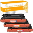 thumbnail image 1 of Toner H-Party Compatible Toner Cartridge for HP CF451A CF453A CF452A Color LaserJet Enterprise M652dn M653dn M653dh M653x,MFP M681dh M681f,Flow MFP M681f M681z M682z (Cyan, Magenta, Yellow,3-Pack), 1 of 10