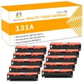 thumbnail image 1 of Toner H-Party Compatible Toner Cartridge for HP Laserjet 131A  Pro 200 Color M251nw M251n MFP M276nw M276n CF210A CF211A CF212A CF213A Printer Ink (4*Black,2*Cyan,2*Magenta,2*Yellow), 1 of 10